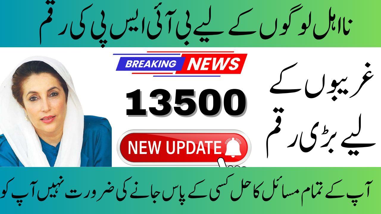 Payment Notifications for BISP 13500