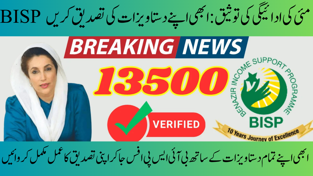 Payment Validation for BISP May
