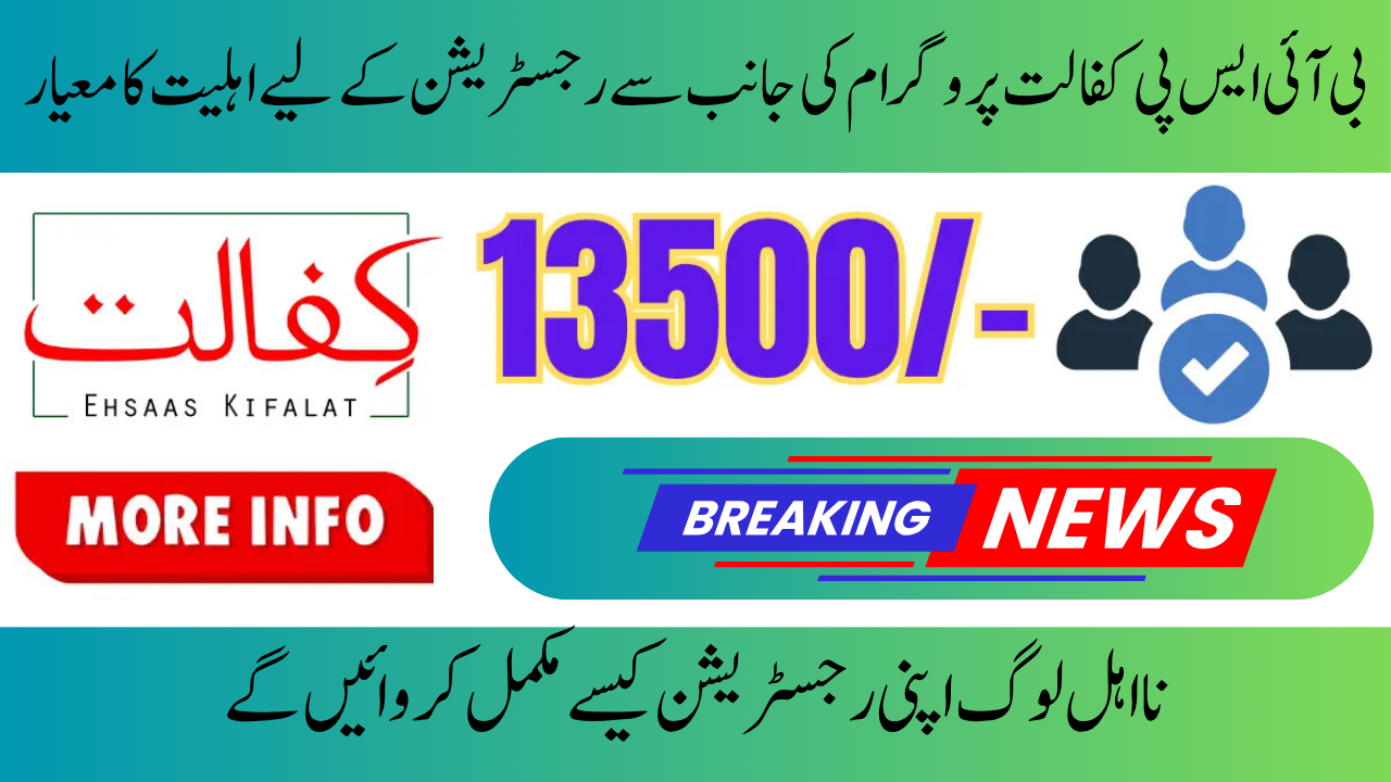 June 2025 Eligibility Requirements for BISP Kafalat